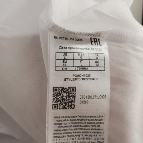 NWT Guess Los Angeles "Challis Dress Robe" Shirt Dress - Picture 9 of 15